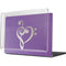 Purple Glitter Musical Heart MacBook Pro 14in (2021-24) Case plus Skin